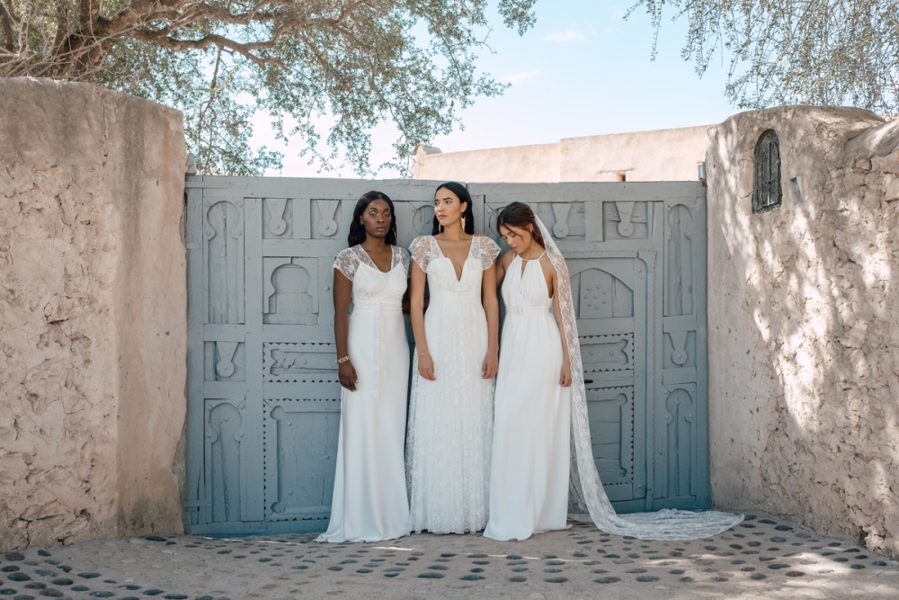 Charlie Brear Wedding Dress Editorial Lariette Lace 3